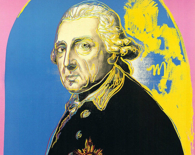 Andy Warhol  - "Frederick the Great" - LARGE Colour Offset Lithograph, 1993