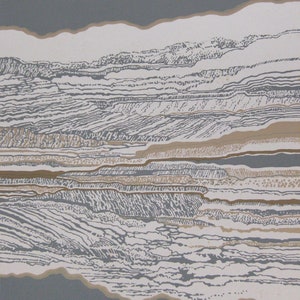 Robert Quijada - "Landskap" - Handsignerat screentryck - 1975 (S/N - 27/50)