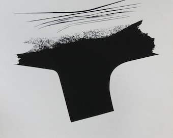 André Evrard - "Composition" Hand Signed Screen Print - 1973 (S/N - 15/50)