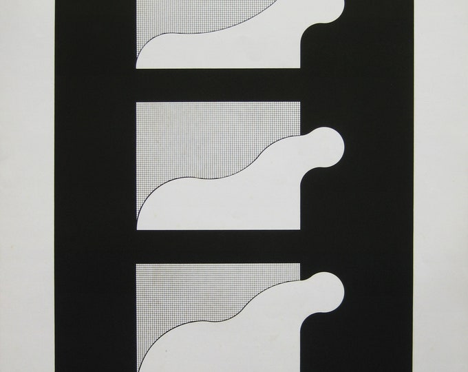 Juan Martinez - Large Hand Signed Screenprint - 1973 (S/N - 13/50)