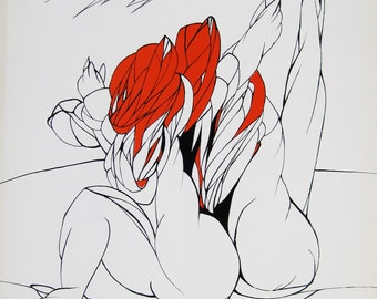 Wolff Buchholz - "Compostion" - Handsigned Screenprint, 1970