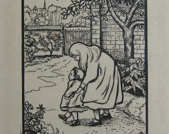 Lucien Pissaro - 'Bois' - Original Woodcut, 1903