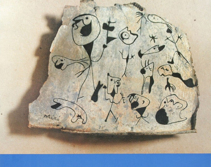 Joan Miró  - "Miró de Prop"  Offset Lithograph Exhibition Poster 1985