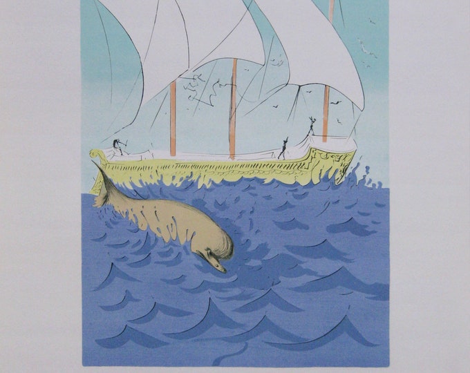 Salvador Dali  - "Theatro Musea Figueras" - Original Colour Lithograph Poster - 1974
