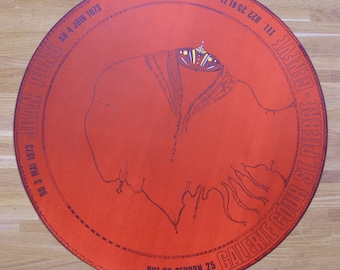 Joan Ponc  - "Galerie Cour St. Pierre"  - Lithograph Exhibition Poster - 1973