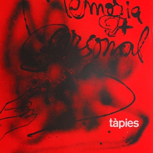 Antoni Tapies - &quot;Memoria Personal&quot; - Plate signed Lithograph Poster, 1988