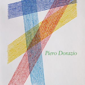 Piero Dorazio ポスター Piero Dorazio – Original Artist Poster 1990 - Etsy