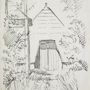 Douwe van der Zweep - Original Bleistiftzeichnung (1943)