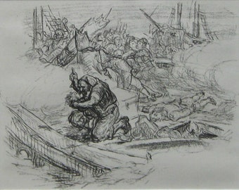 Max Slevogt - Original Stone Lithograph - 1921