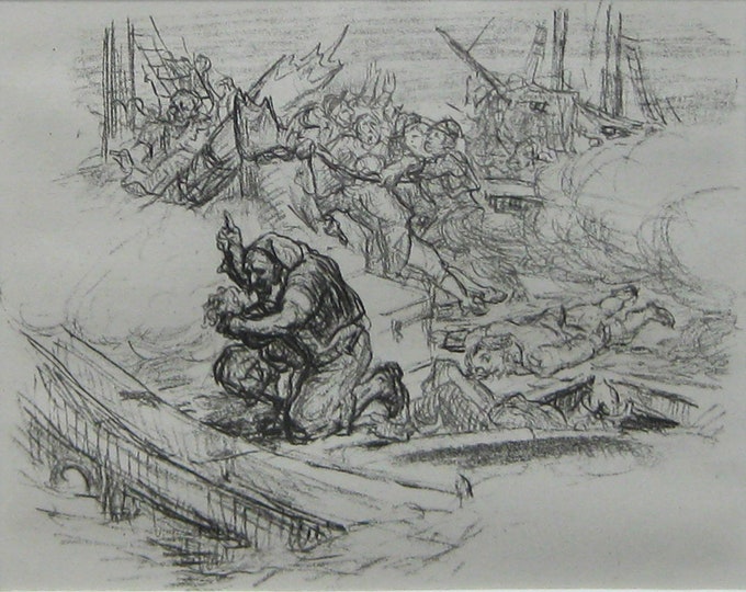 Max Slevogt - Original Stone Lithograph - 1921