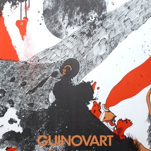 Josep Guinovart  - Rizzoli Gallery - Lithograph Exhibition Poster - 1979