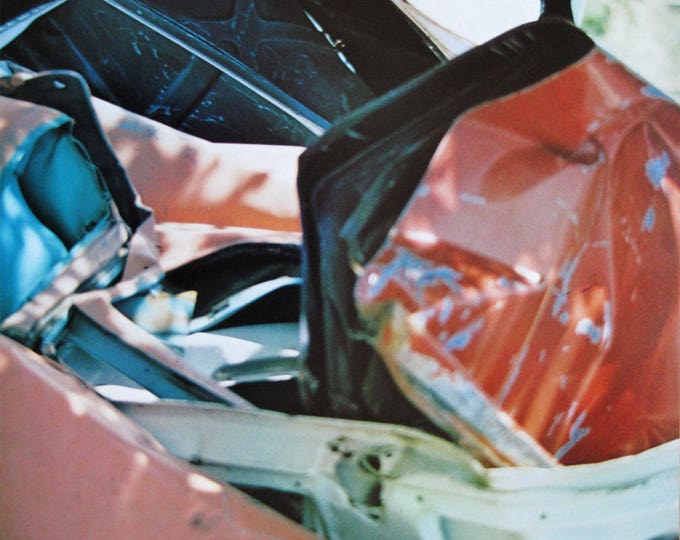 John Chamberlain - "Chamberlain at Castelli", Offset Lithograph Poster 1976