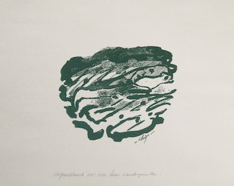 Christian Paul Damsté - "Composition" - Colour Screen Print - 2001