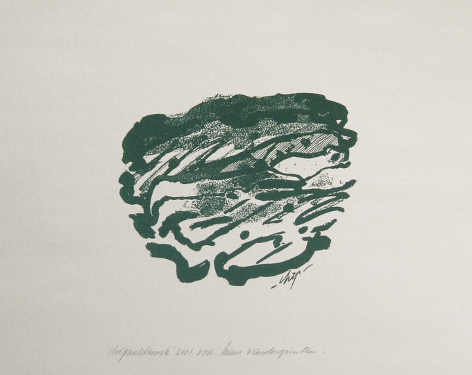 Christian Paul Damsté - "Composition" - Colour Screen Print - 2001