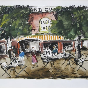 Maurice de Vlaminck - &quot;Plaisance&quot; - Heliograph in colors, 1975