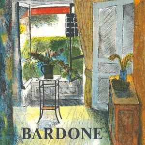 Guy Bardone - "Salón" - Póster litográfico original en color