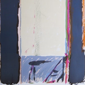 Alberto Rafols Casamada - Galería Joan Prats, Barcelona - Cartel de exposición litográfica - 1978
