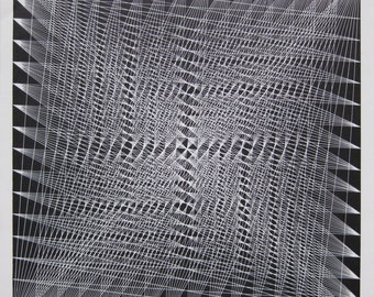 Lucile Keeler Roebuck - "Gyomtric Composition" - Handsigned Screenprint, 1965