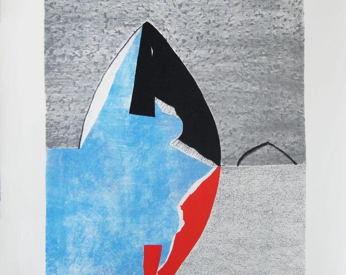 Giuseppe Santomaso - Handsigned Lithograph - 1982