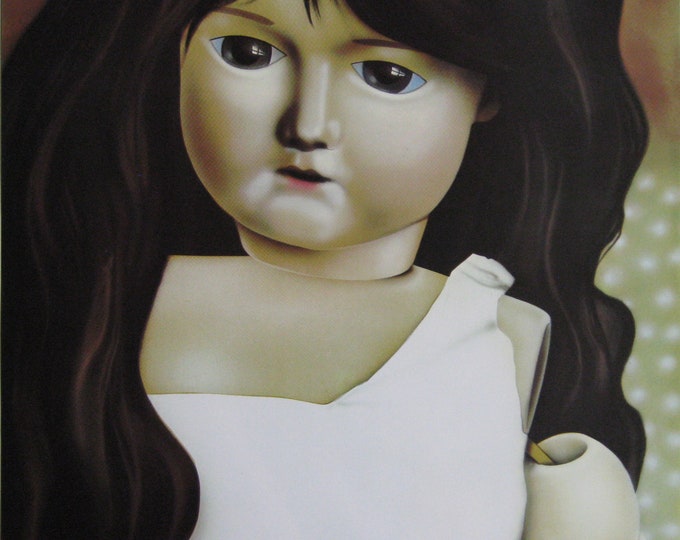 Gunter Gritzner - "Doll" - Hand signed Offset Lithograph, 1973