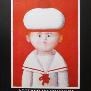 Antonio Bueno - "Art Expo NY Coliseum" - Cartel litográfico original - 1981