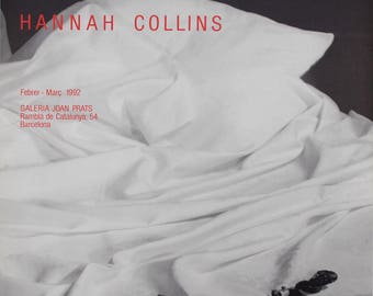 Hannah Collins - "Galeria Joan Prats" - Offset Lithograph Exhibition Poster, 1992
