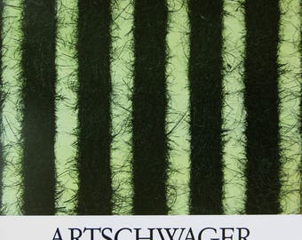 Richard Artschwager - "Artschwager At Castelli New York" - Original Exhibition Poster, 1989