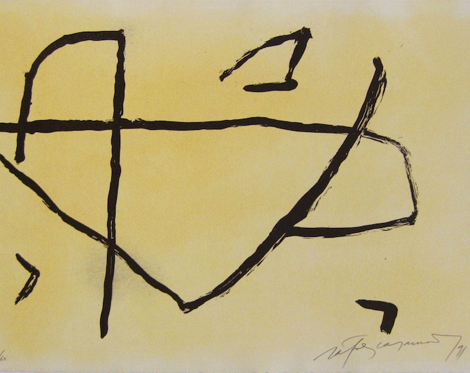 Rafols Casamada Signed Book – 'The Poets Walk' with 2 Aquatint Etchings