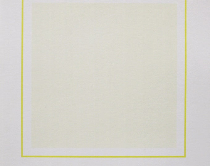 Antonio Calderara - " Nello Spazio Quadrato - 1 " - Hand signed Screenprint - 1973