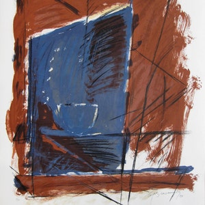 Alberto Rafols Casamada  - "Composition" - Handsigned Lithograph (S/N - 5/99)