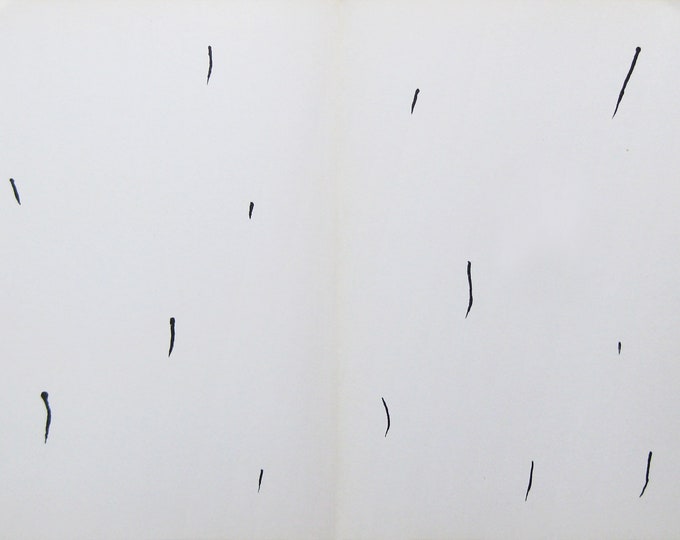 Joan Miro -  "Compostition" - Original Lithograph - Mourlot, 1971