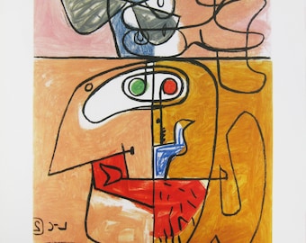 Le Corbusier - 'Unité' - Colour Offset Lithograph, 2011