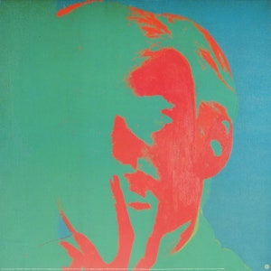 Andy Warhol  - &quot;Self Portrait&quot; - Colour Offset Lithograph, 1993