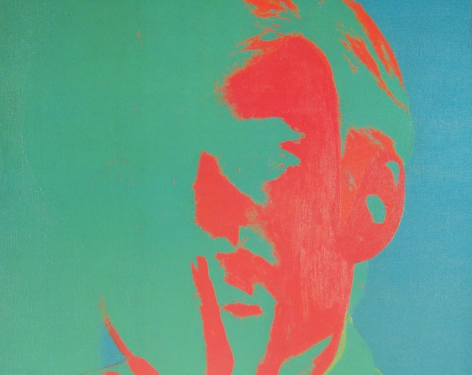 Andy Warhol  - "Self Portrait" - Colour Offset Lithograph, 1993