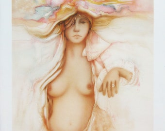 Alain Renoux - "Été" - Handsigned Lithograph on BKF Rives - (S/N - 9/175)