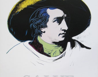 Andy Warhol  - "Salve" - Original Exhibition Poster, 1998
