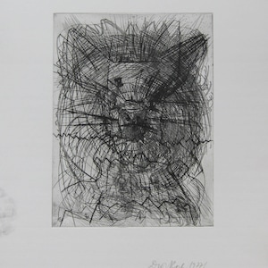 Dieter Roth - &quot;Composition&quot; - Hand signed Etching - 1977 / 92