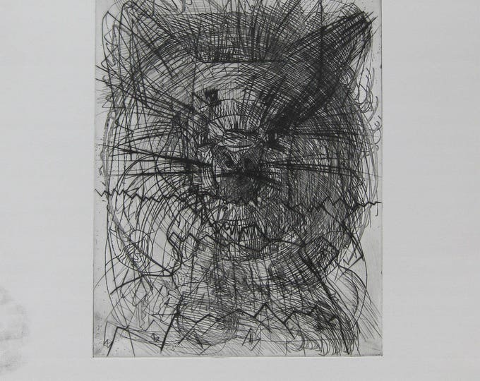 Dieter Roth - "Composition" - Hand signed Etching - 1977 / 92