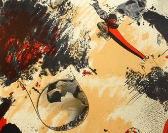 Josep Guinovart  - Galeria Carmen Durango - Lithograph Exhibition Poster - 1980