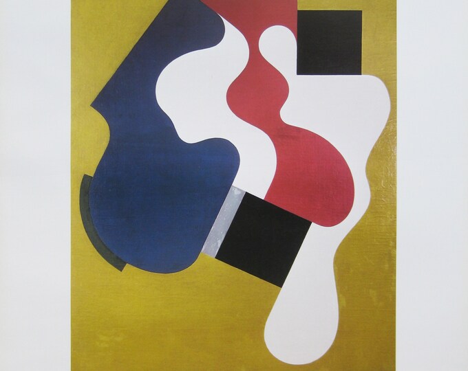 Carl Buchheister 1890 - 1964 - "Opus 25a" - Colour Offset Lithograph - 1989