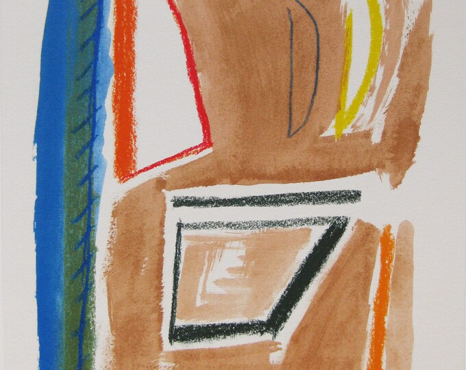 Alberto Rafols Casamada  - "Abstract" - Handsigned Lithograph S/N (69/75)