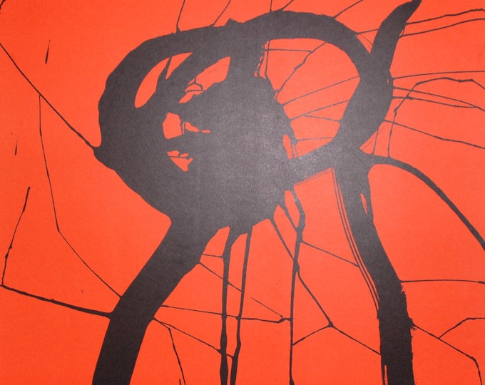 Joan Miró  - "Galeries Adria-Gaspar-Metras-Nova" - Original Lithograph poster, 1973