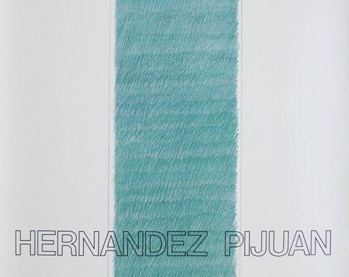 Joan Hernandez Pijuan - Galerie Joan Prats - Lithograph Exhibition Poster - 1979