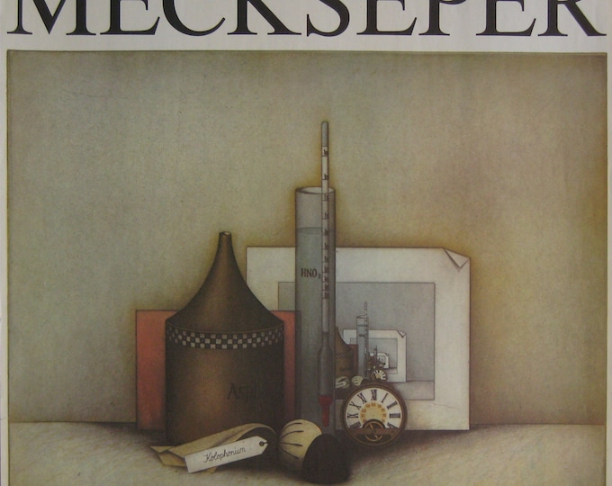 Friedrich Meckseper - "Still Live" Colour Offset lithograph - 1978