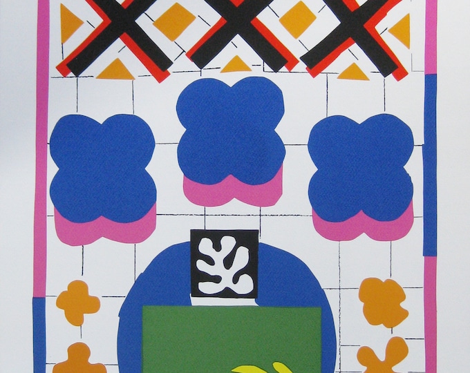 Henri Matisse - "Poisson Chinois" - Large Colour Screen Print - 1995