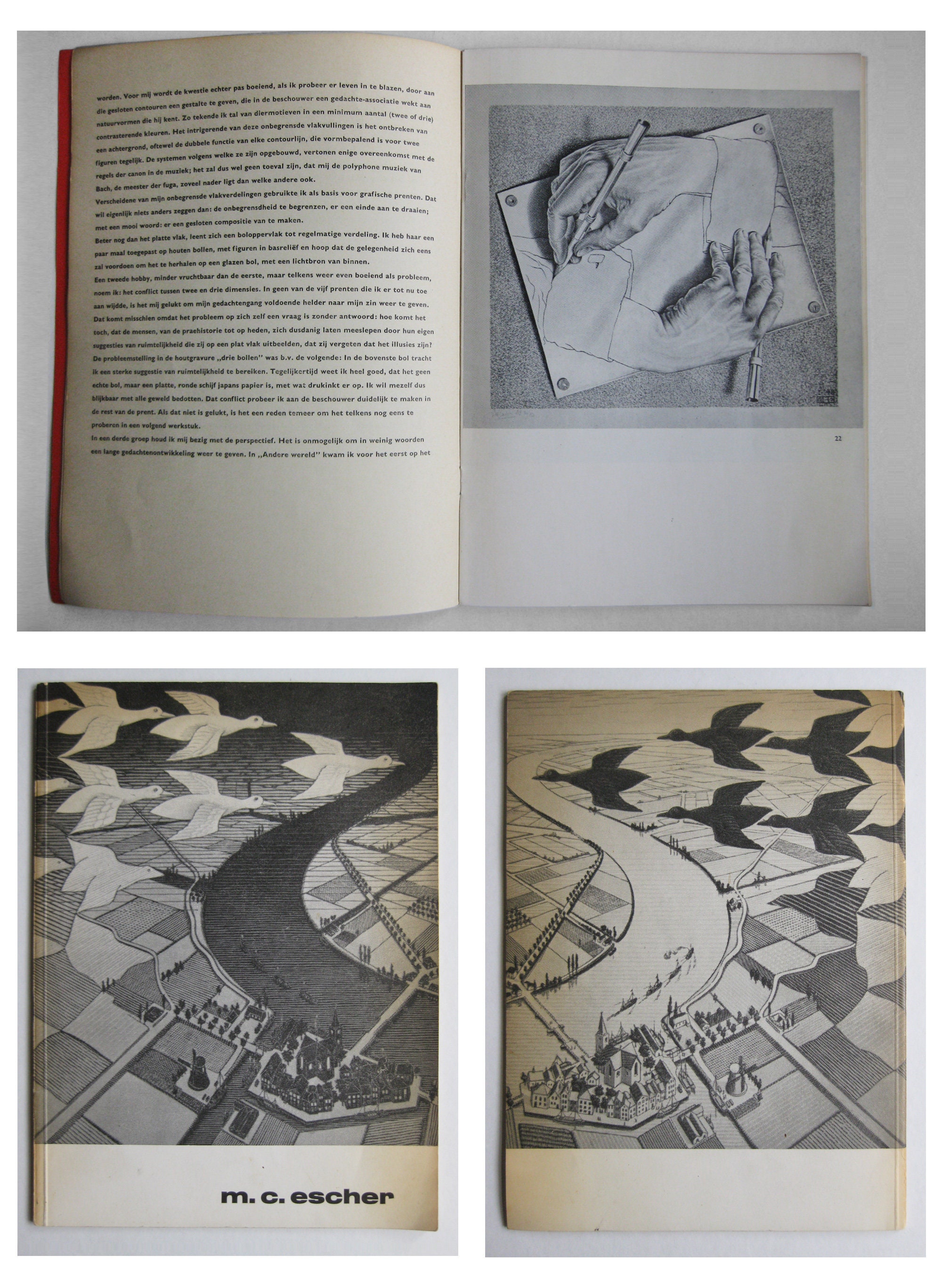MC ESCHER Original Exhibition Catalogue 1954
