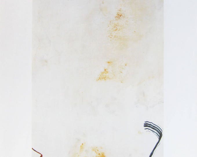 John Cage  - "Espai Poblenou", Offset Lithograph Exhibition Poster, 1991