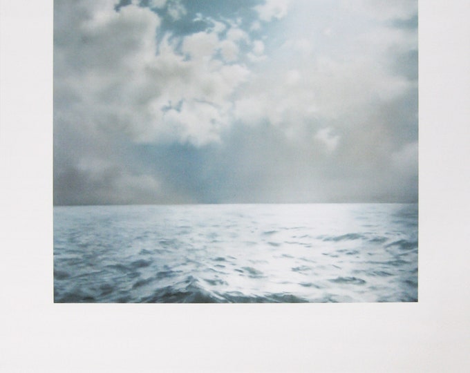 Gerhard Richter - "Seestück/Gegenlicht 1969" - Offset Lithograph Poster