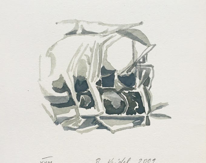 Barbara Keidel - Watercolor - "XVIII"- 2001
