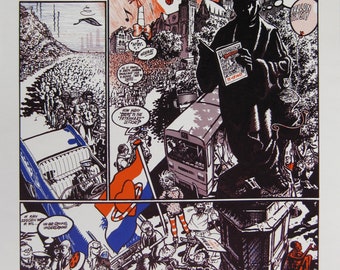 Peter Pontiac - Original Hand Signed Screen Print - 1992